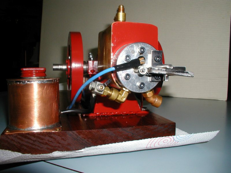 Model Hit and Miss Engine 1 1/8" bore 1 1/2" Stroke by H Depenbusch